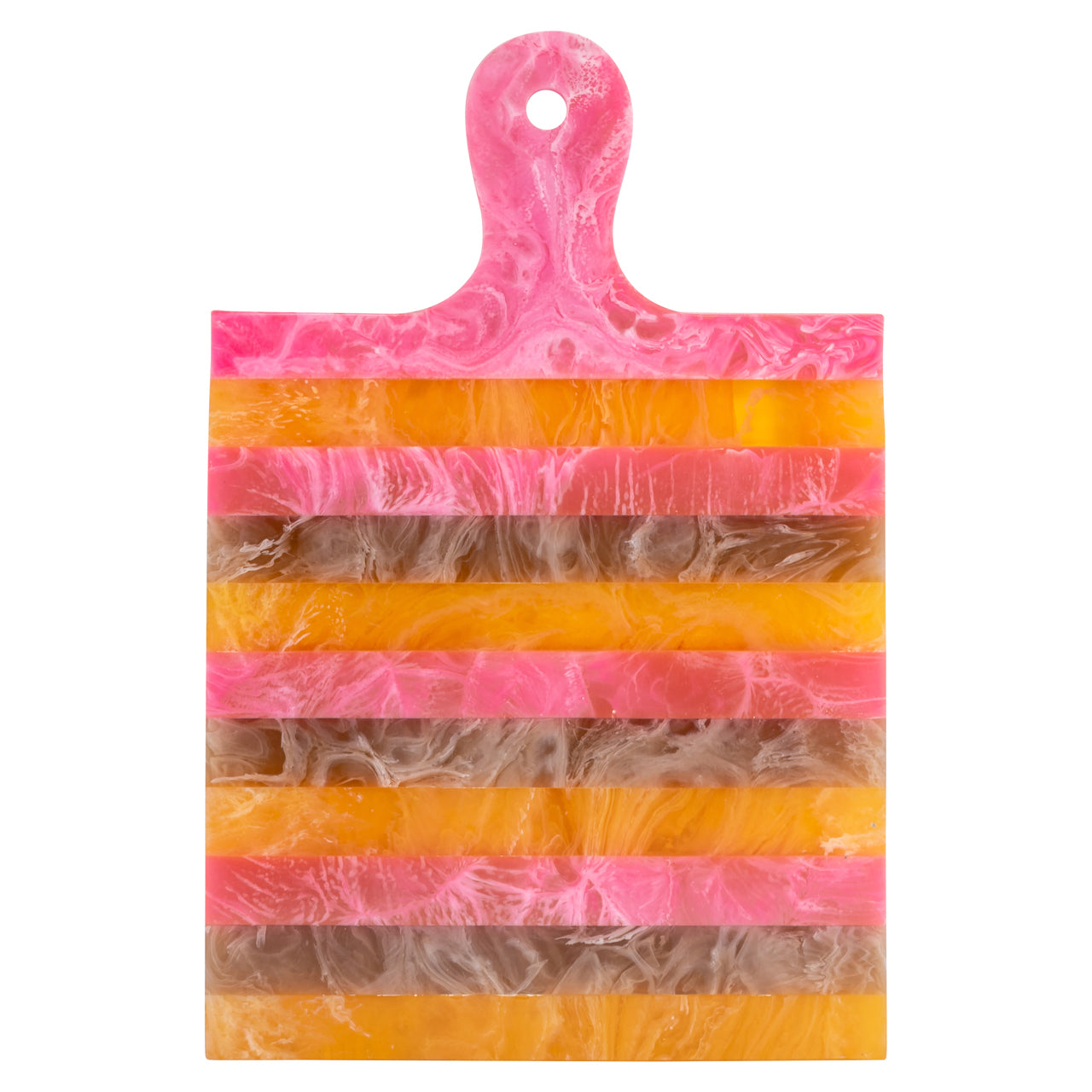 Tablett Cindy pink/orange - serving board small