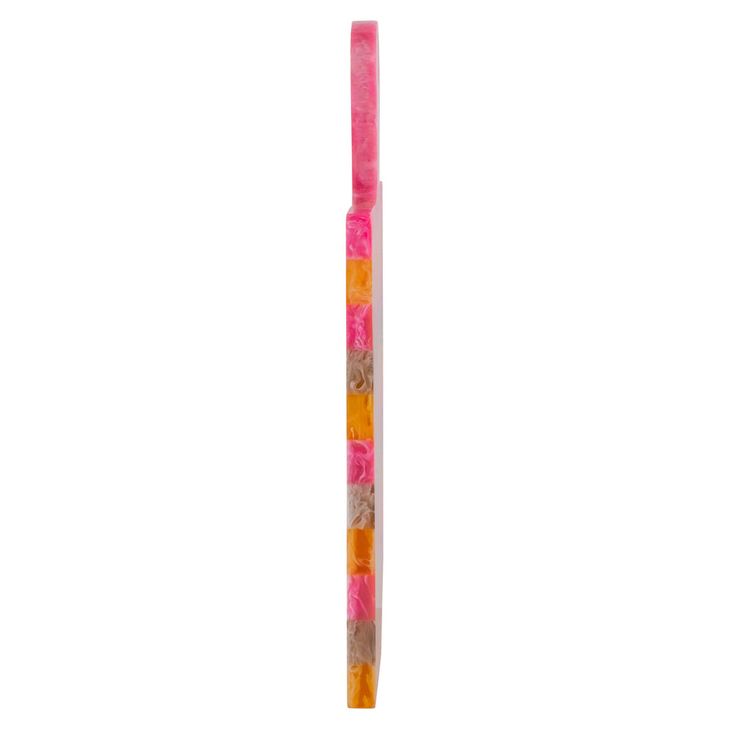 Tablett Cindy pink/orange - serving board small