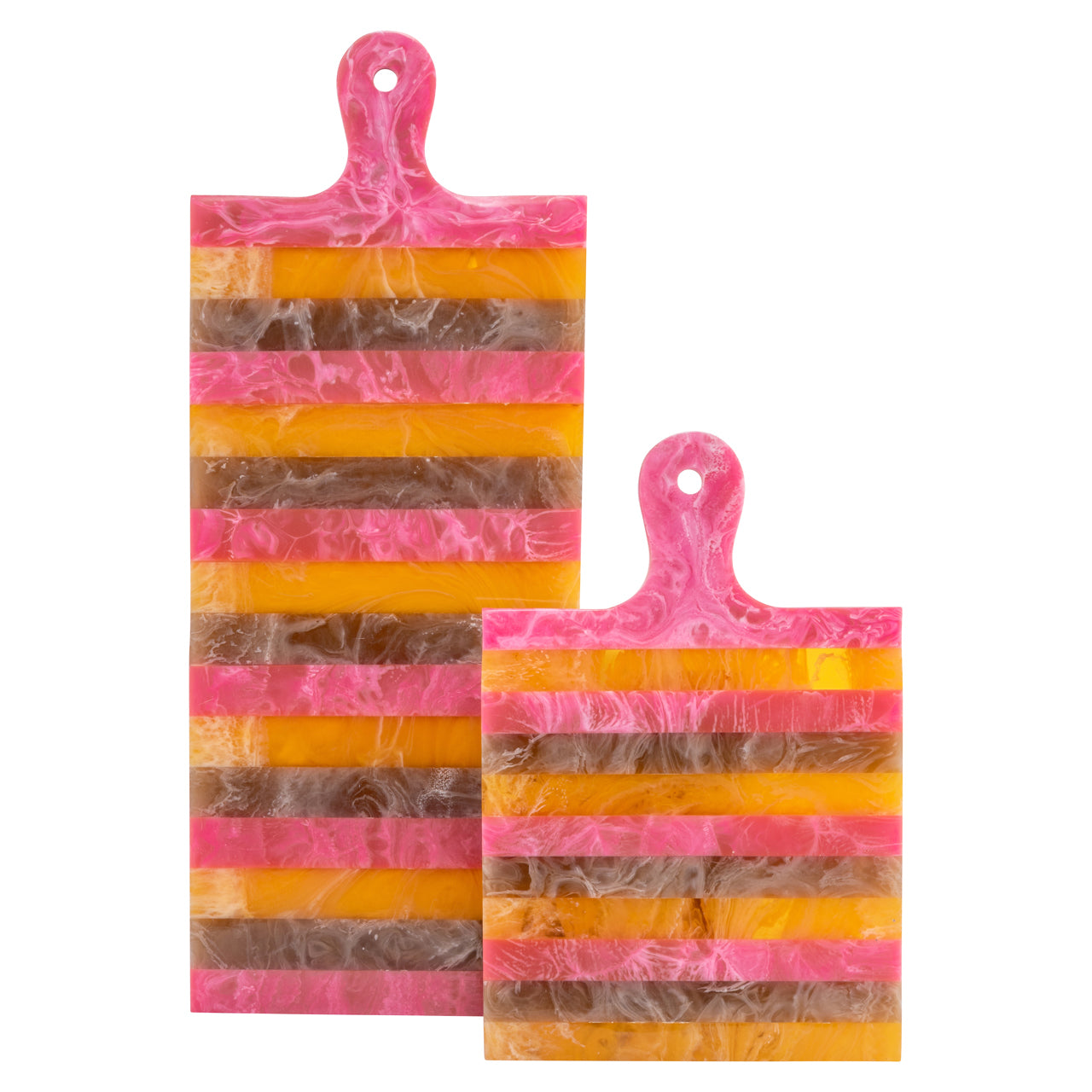 Tablett Cindy pink/orange - serving board small
