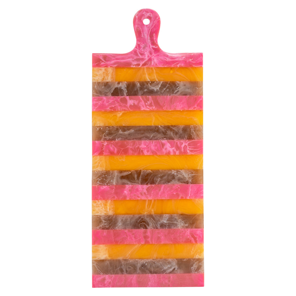 Tablett Cindy pink/orange - serving board large