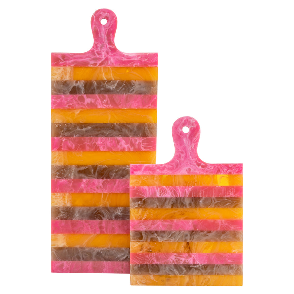 Tablett Cindy pink/orange - serving board large