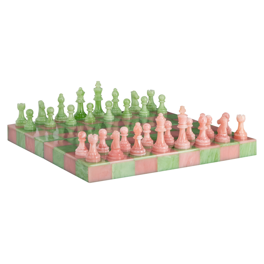 Dekoratives Spiel Azalea pink/green