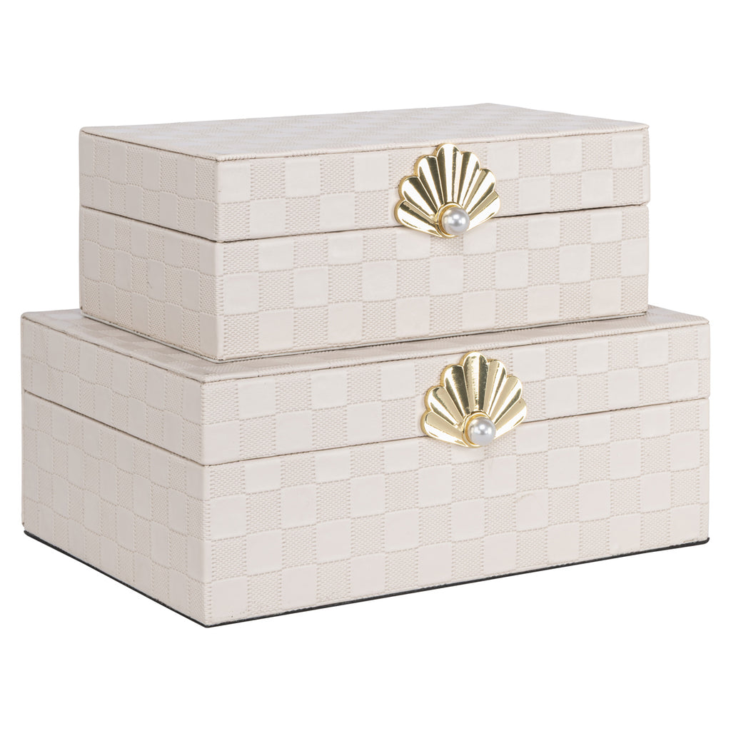 Aufbewahrungsbox Bless ivory large