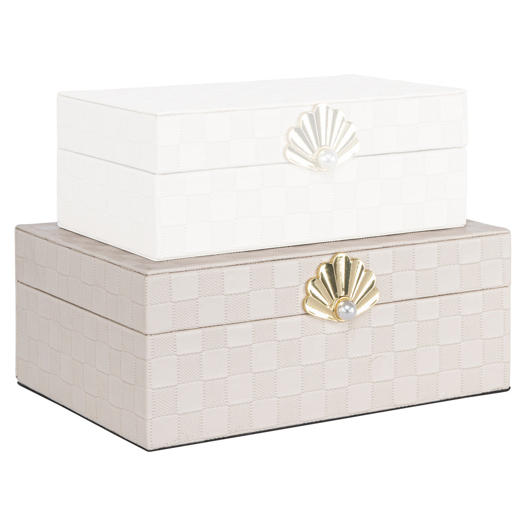 Aufbewahrungsbox Bless ivory large