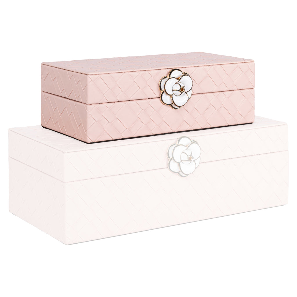 Aufbewahrungsbox Lotte pink small