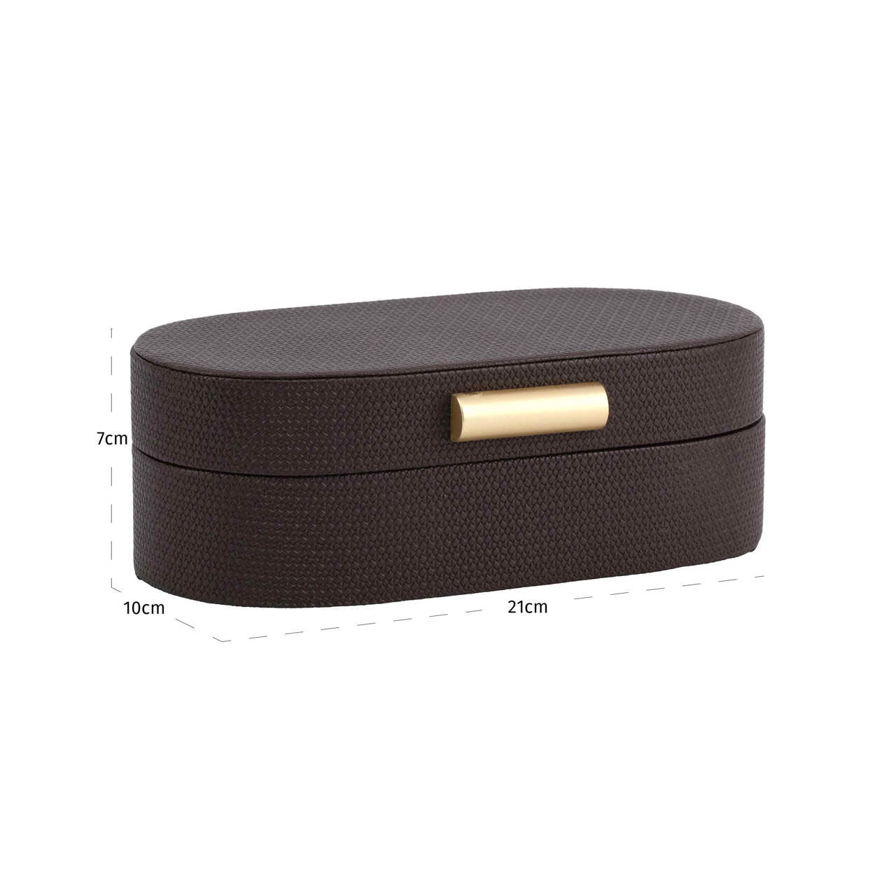Aufbewahrungsbox Nova brown small