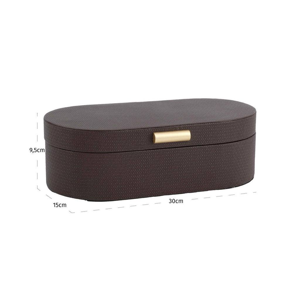 Aufbewahrungsbox Nova brown large