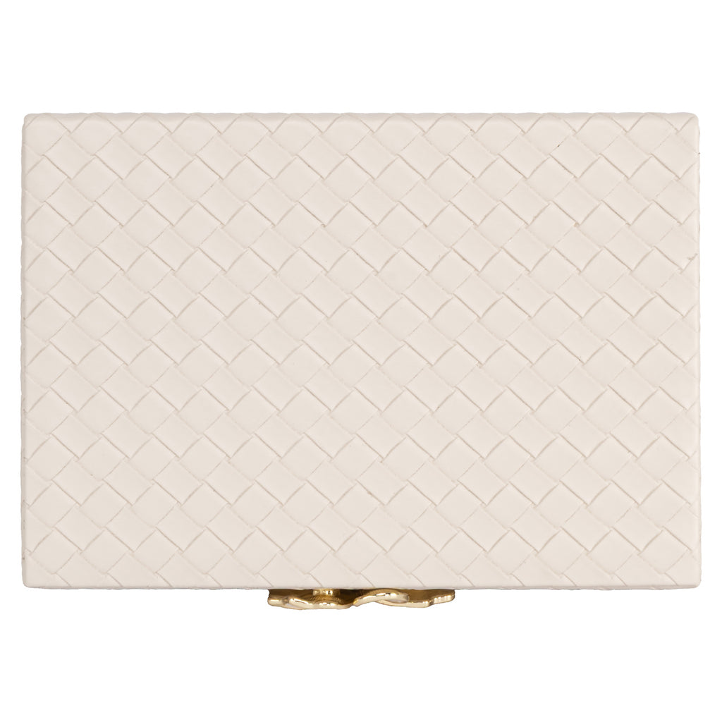Aufbewahrungsbox Lillie ivory small