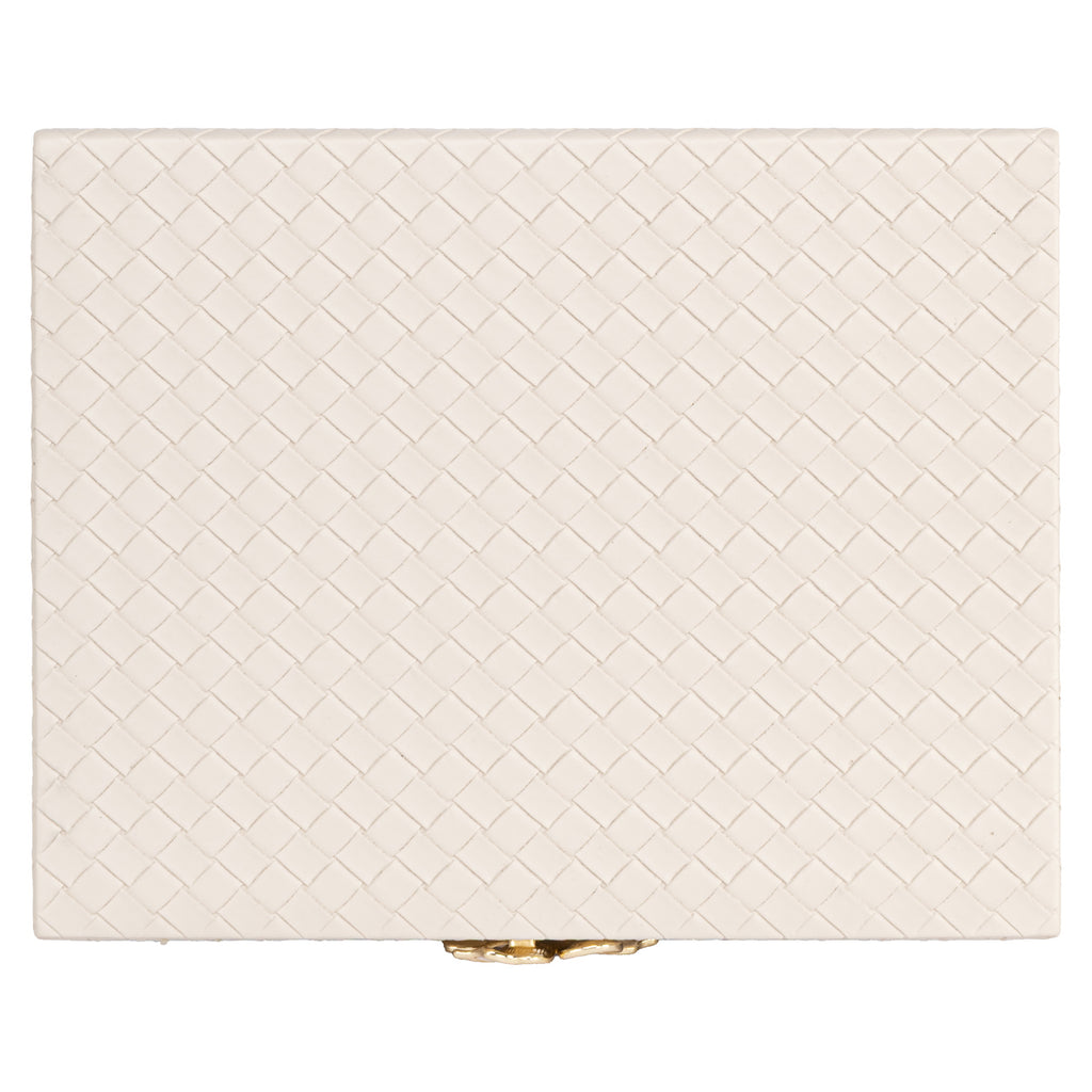 Aufbewahrungsbox Lillie ivory large