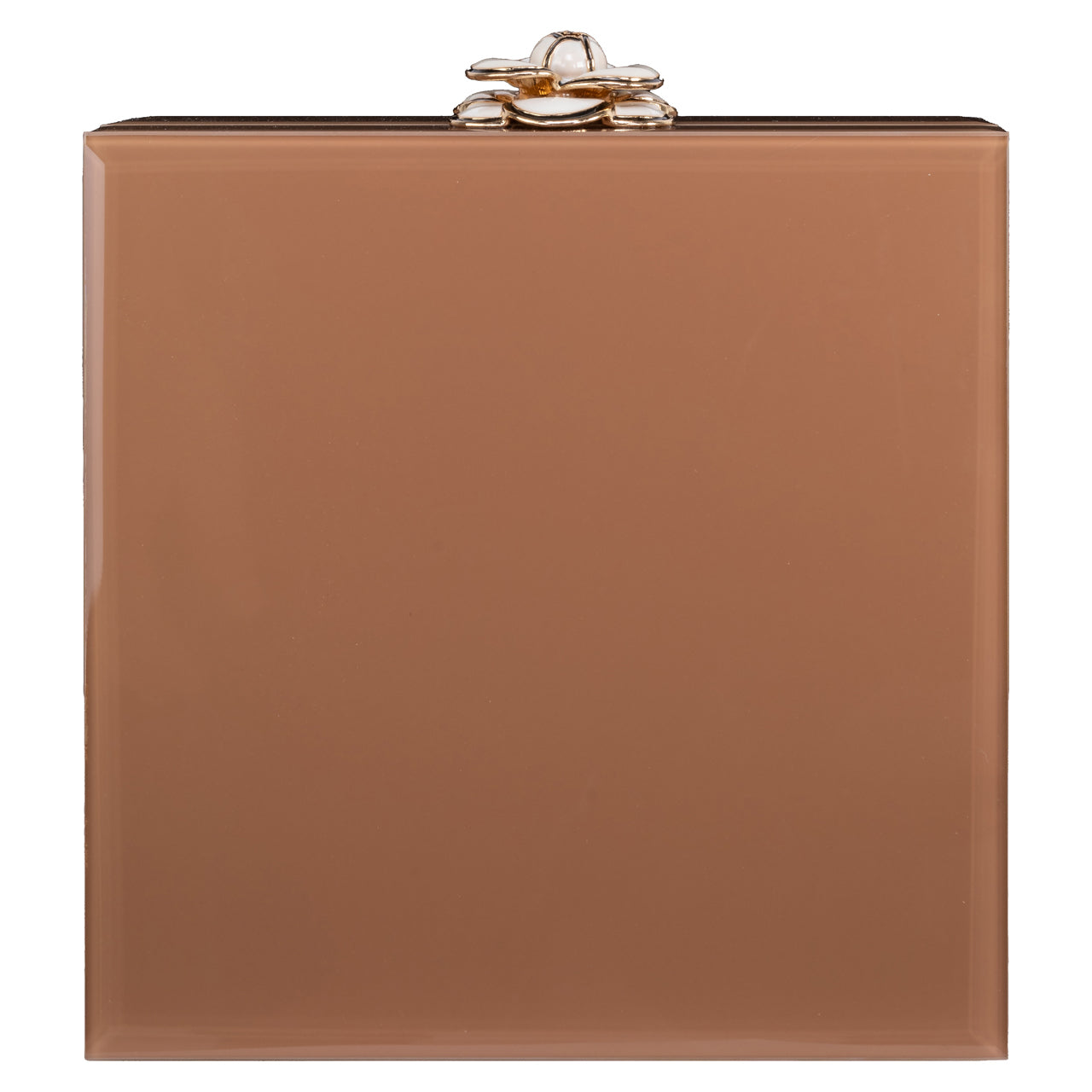 Aufbewahrungsbox Floral brown small