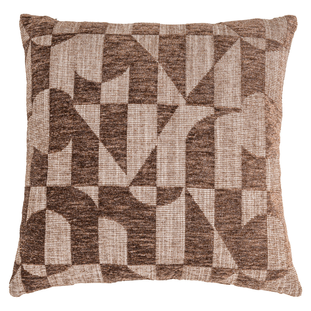 Kissen Aria brown geomatric