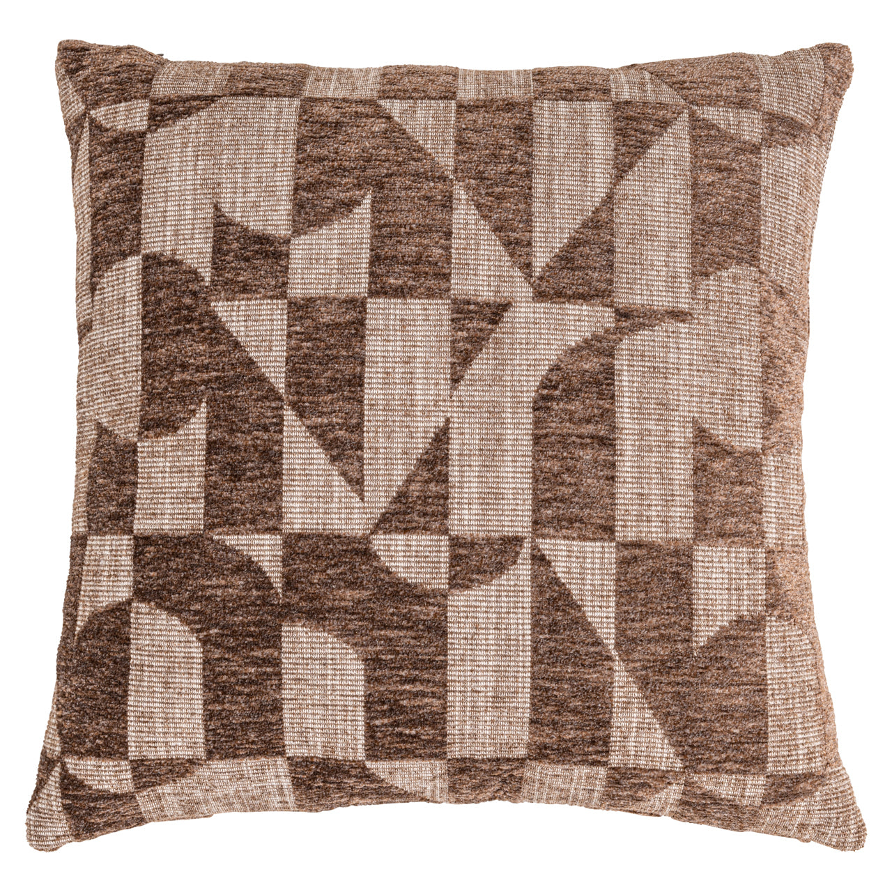 Kissen Aria brown geomatric