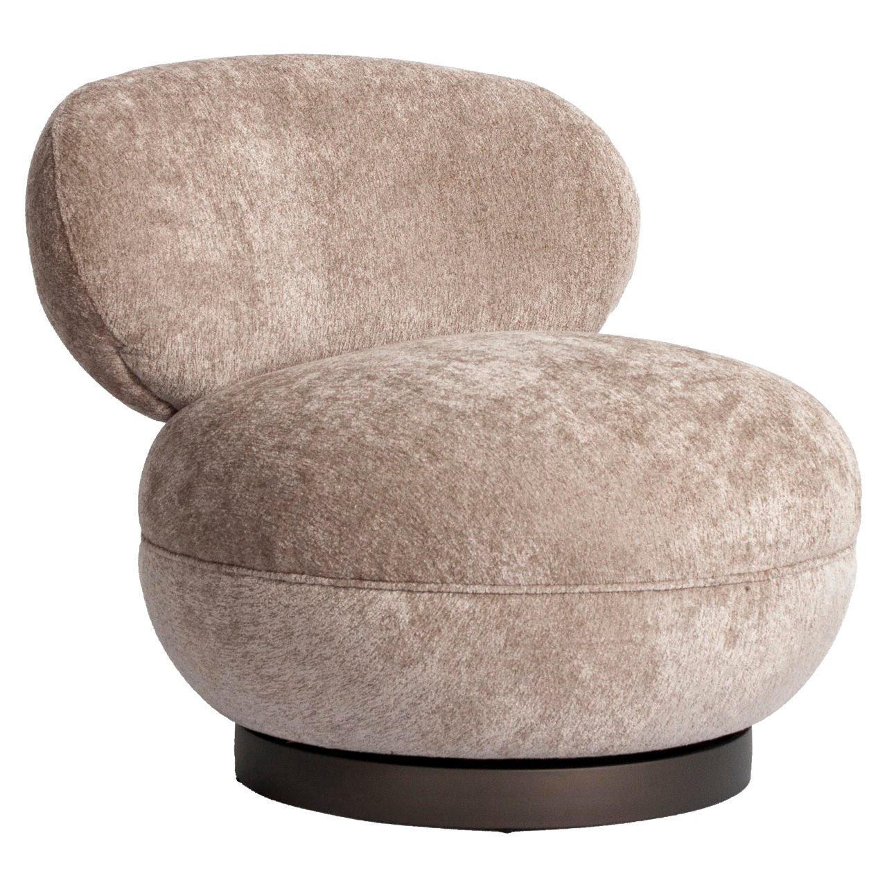 Lounge Stuhl Jace be easy sand swivel fire retardant