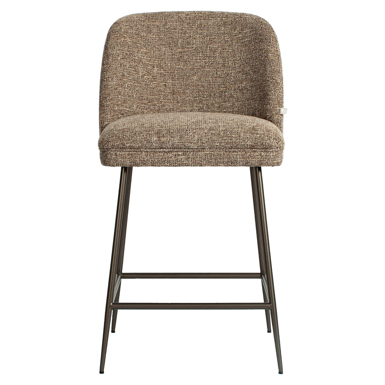 Thekenstuhl Pullitzer brown tweed