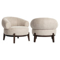 Lounge Stuhl Montana natural chunky fire retardant