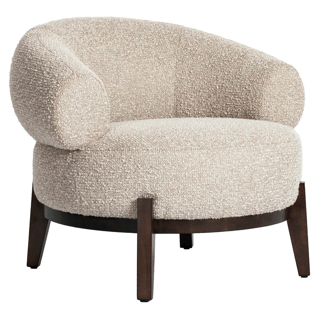 Lounge Stuhl Montana natural chunky fire retardant