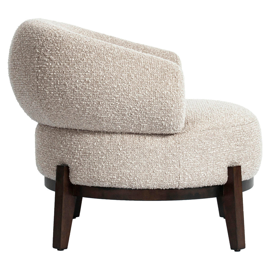 Lounge Stuhl Montana natural chunky fire retardant