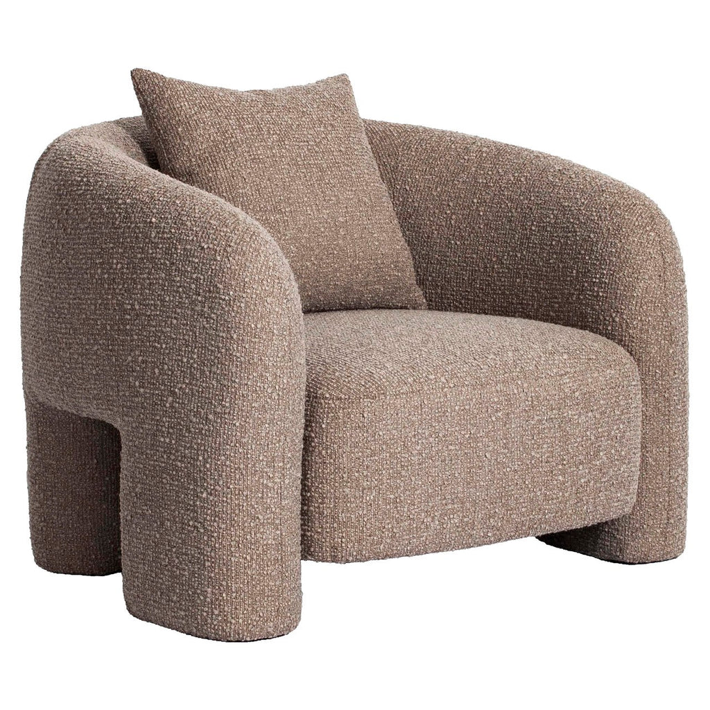 Lounge Stuhl Tuscany mocca chunky