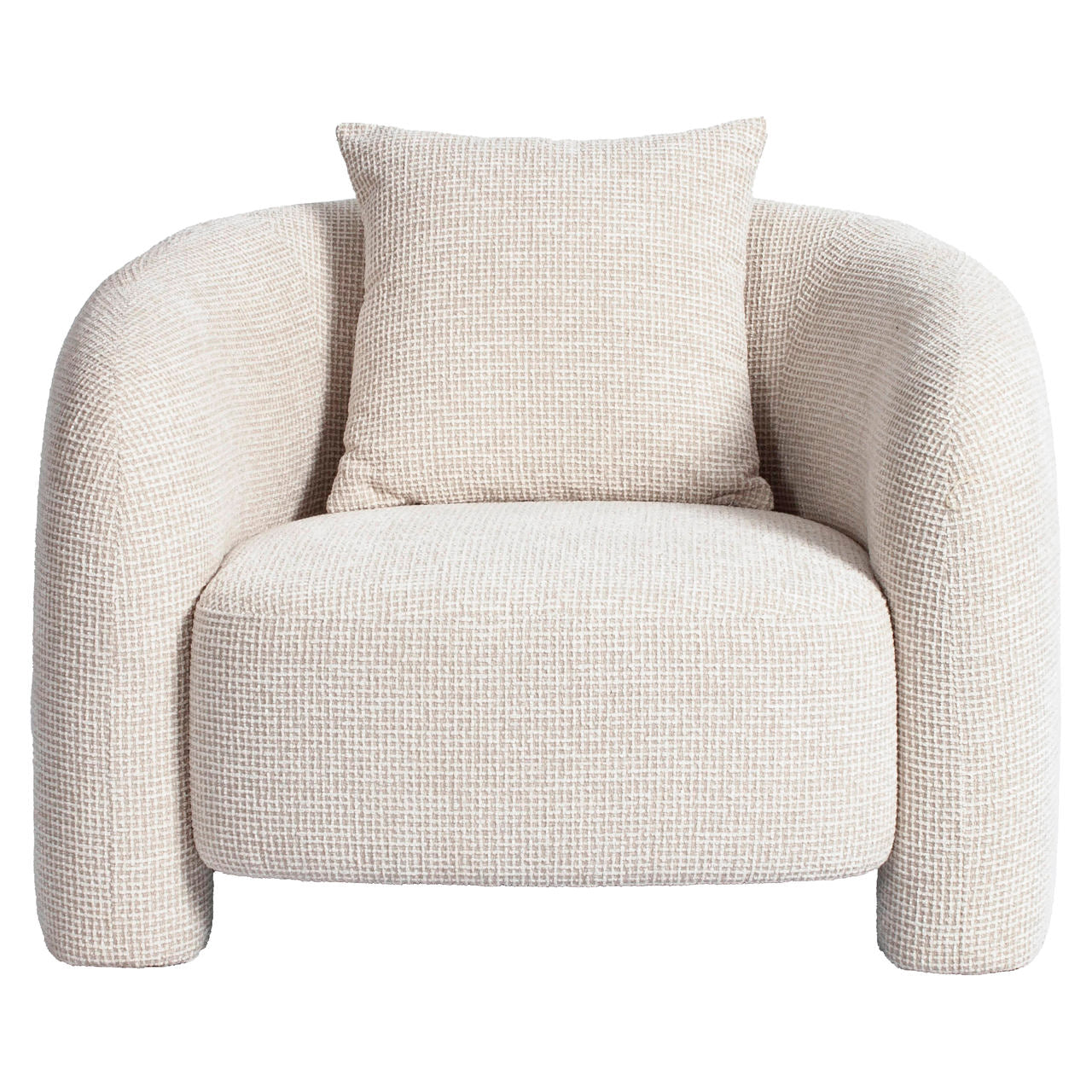 Lounge Stuhl Tuscany beige blockweave