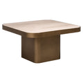 Couchtisch Claridge beige 70x70 (cumulus)