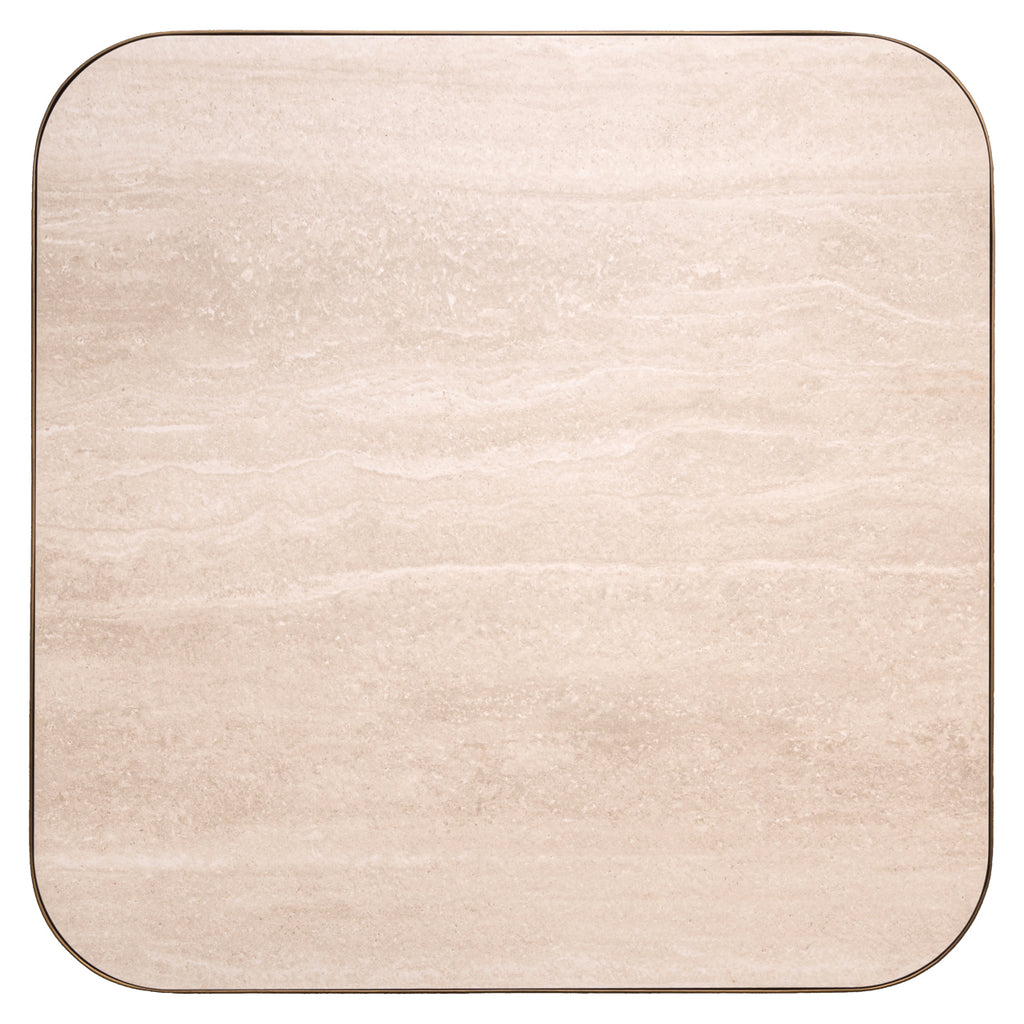 Couchtisch Claridge beige 70x70 (cumulus)
