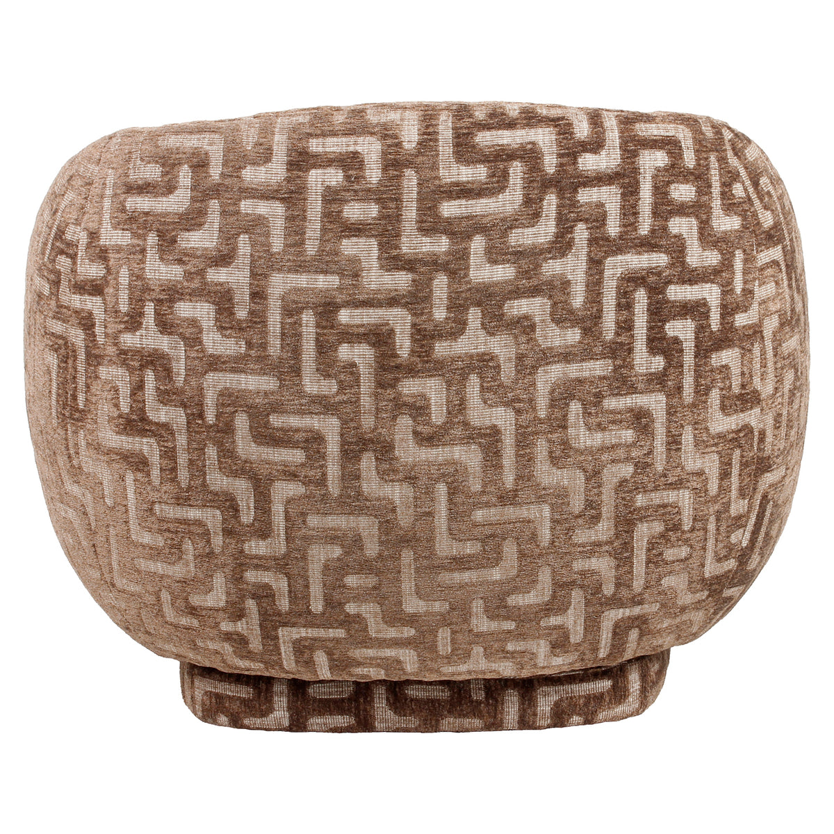 Lounge Stuhl Negreslo brown labyrinth swivel