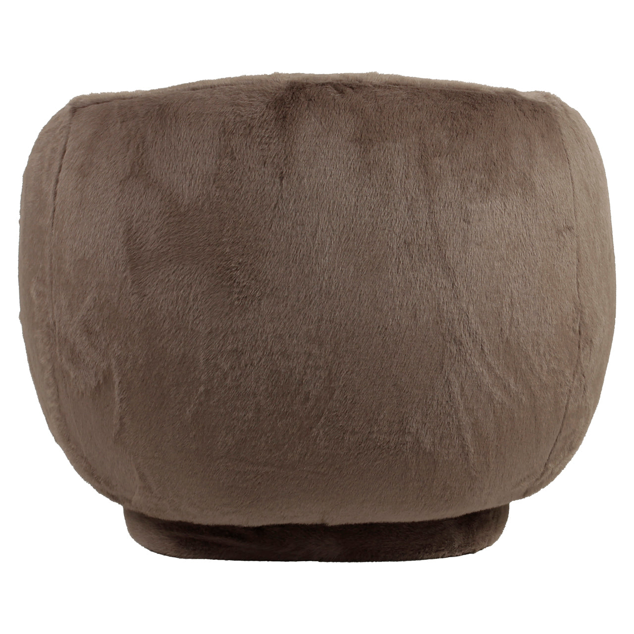 Lounge Stuhl Negreslo brown fluffy swivel