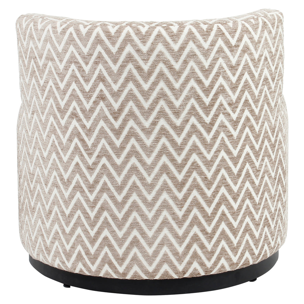 Lounge Stuhl Franny sand chevron