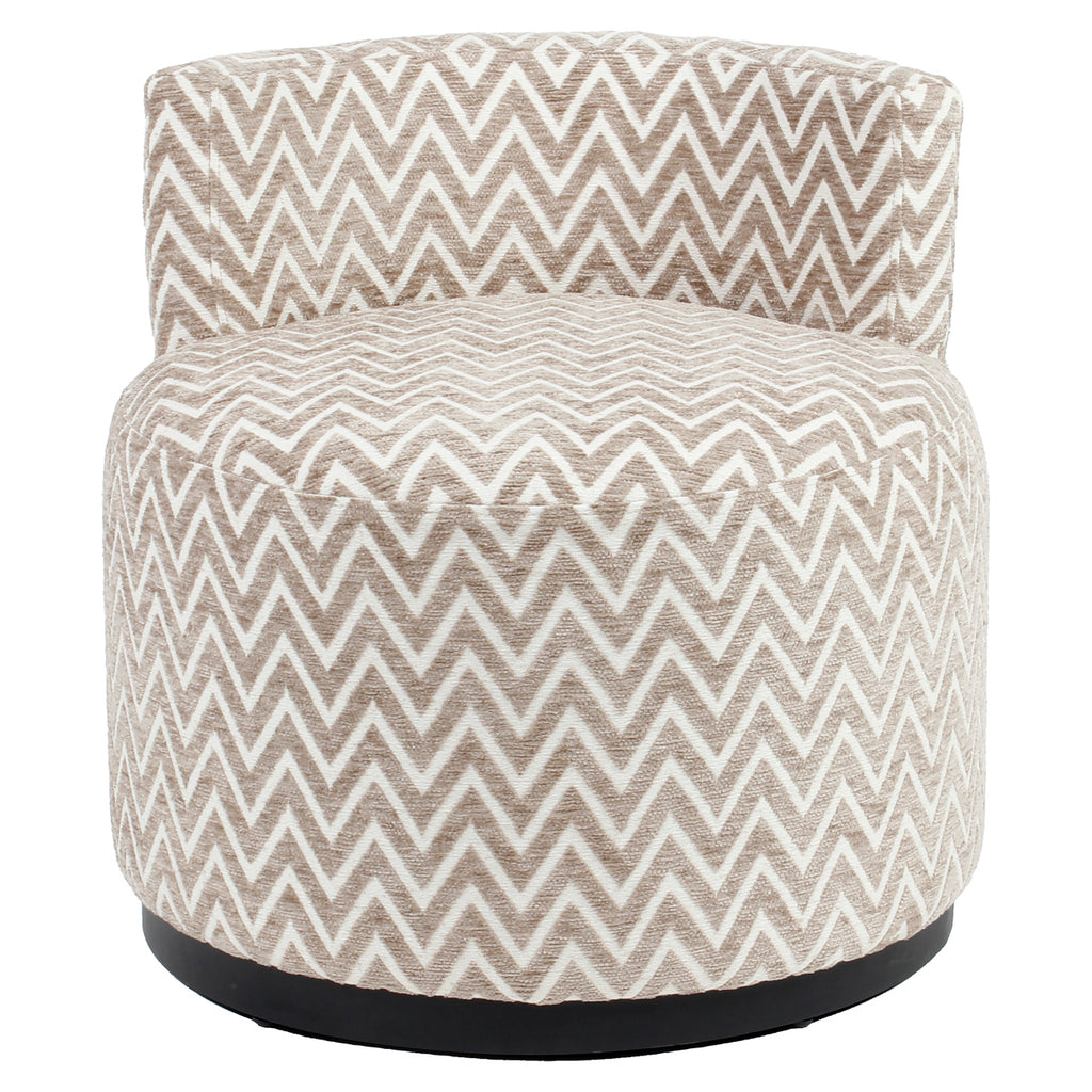 Lounge Stuhl Franny sand chevron