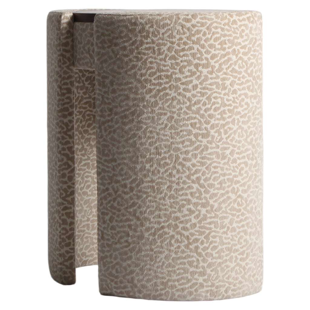 Schreibtisch Roxenne beige leopard dressing table
