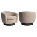 Lounge Stuhl Colmar natural chunky swivel