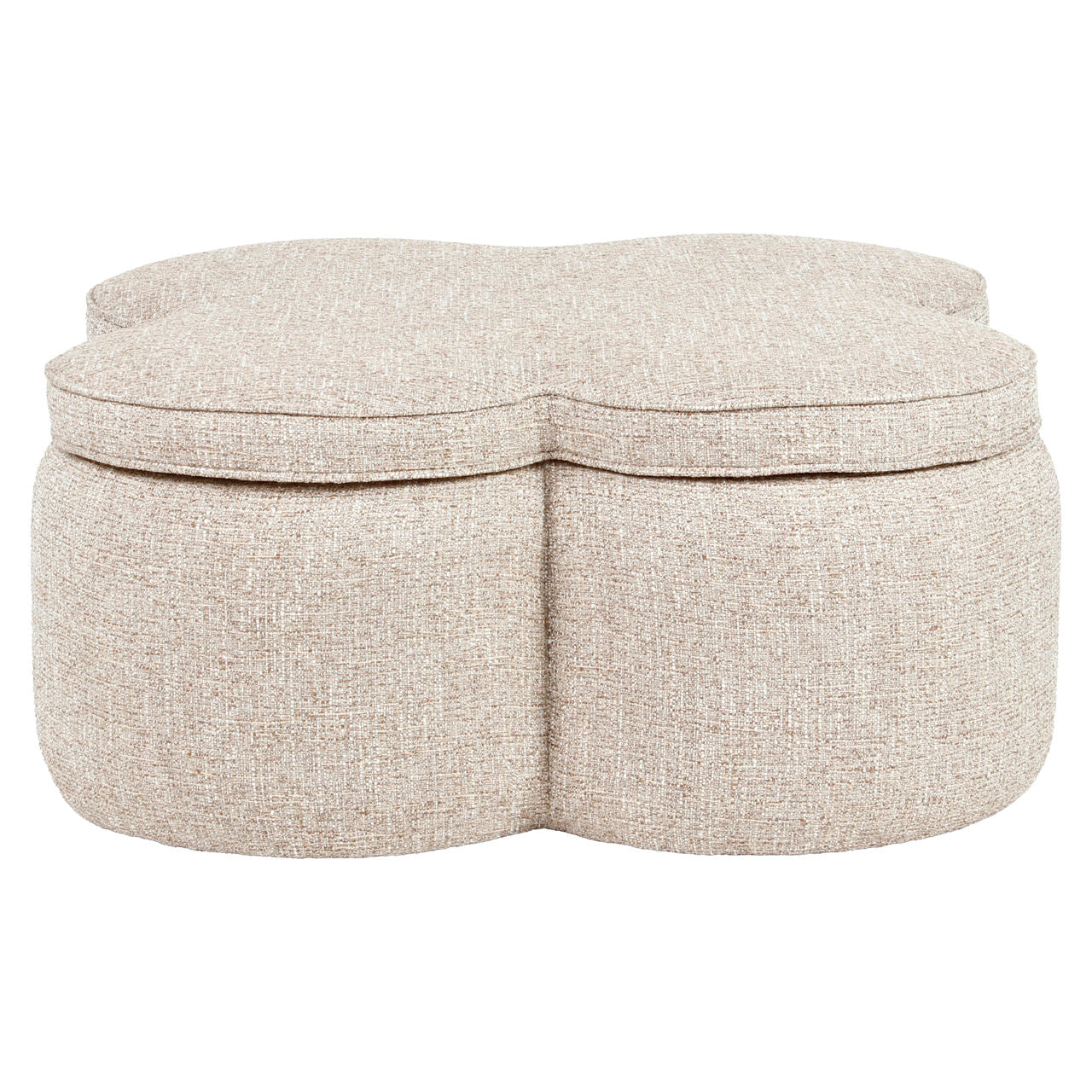 Hocker & Fußbank Corbeau sand tweed