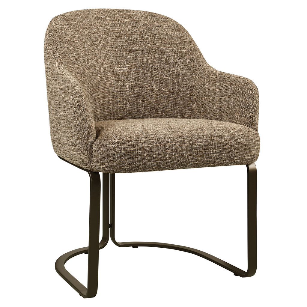 Esszimmerstuhl Hadley brown tweed fire retardant