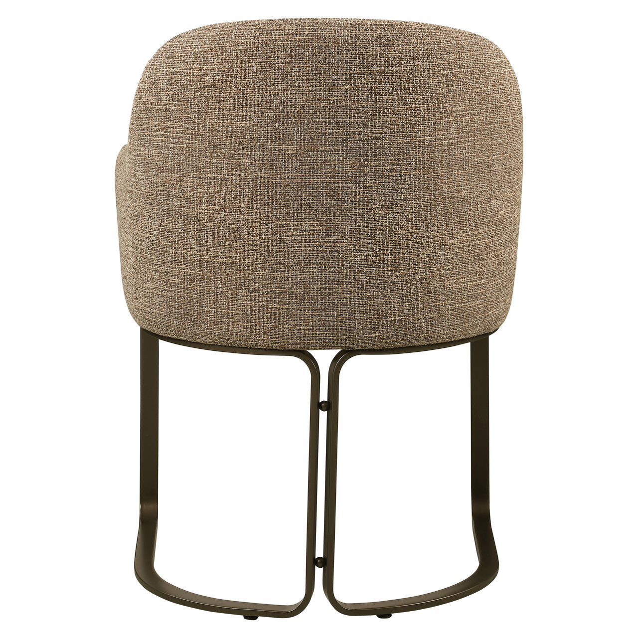 Esszimmerstuhl Hadley brown tweed fire retardant