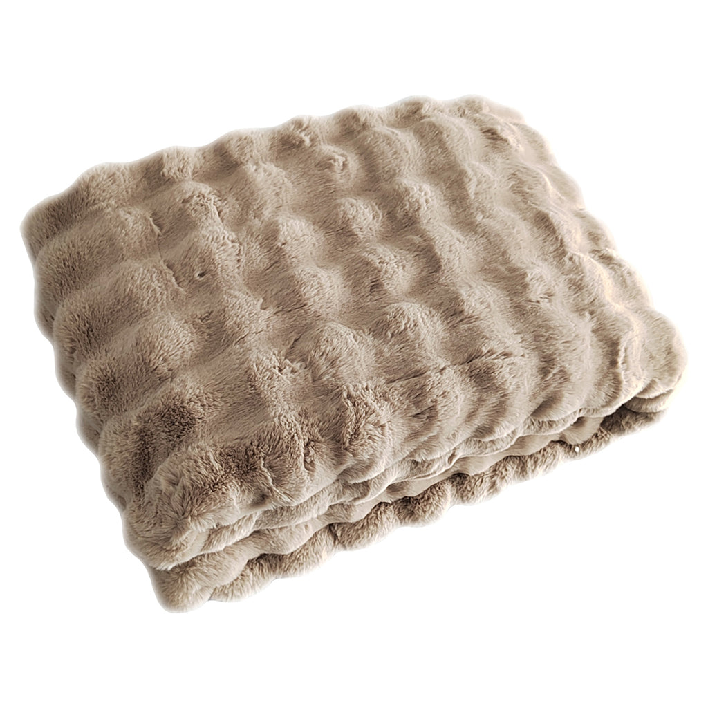 Decke Nordic Plush beige 200x300