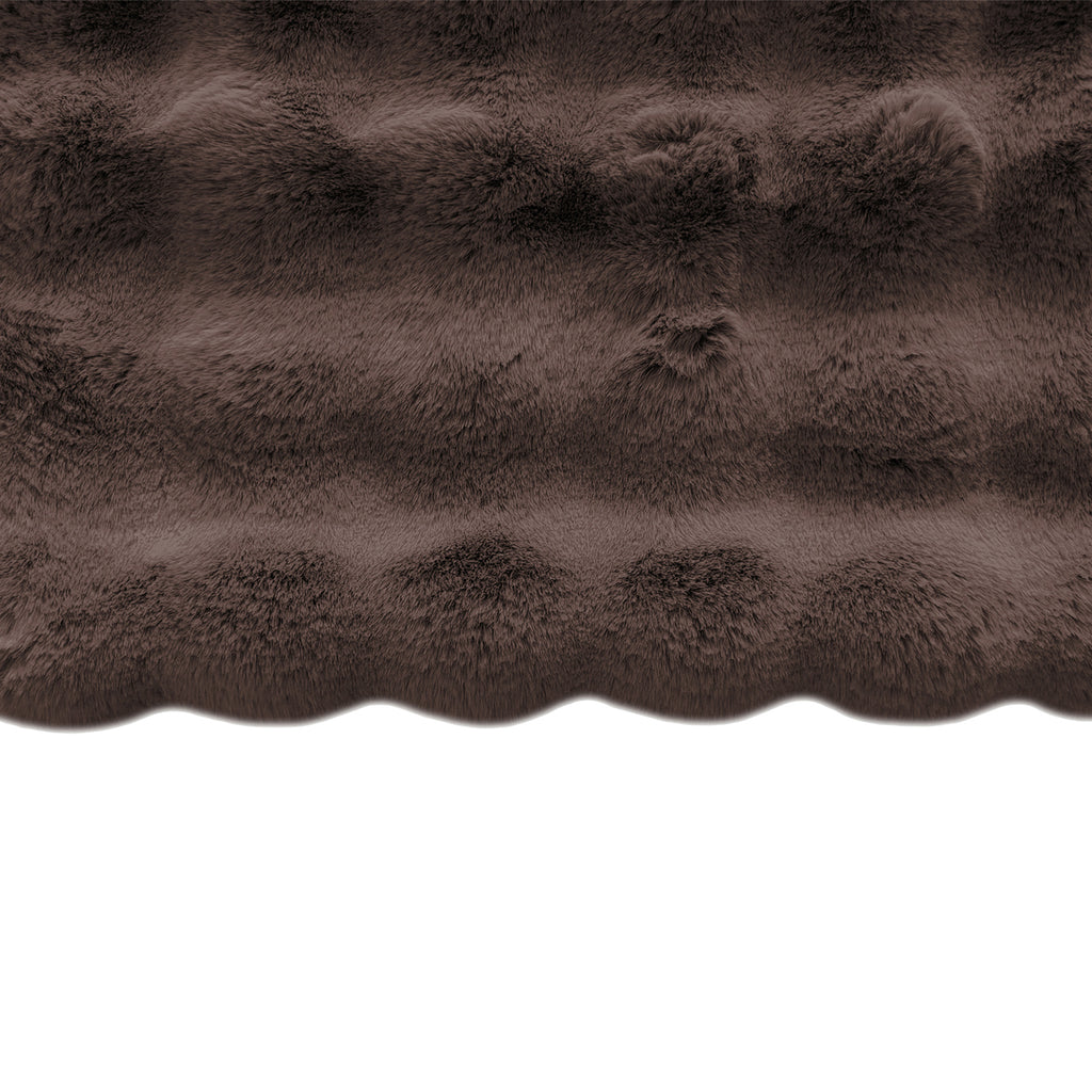 Decke Winter Haze brown 150x200