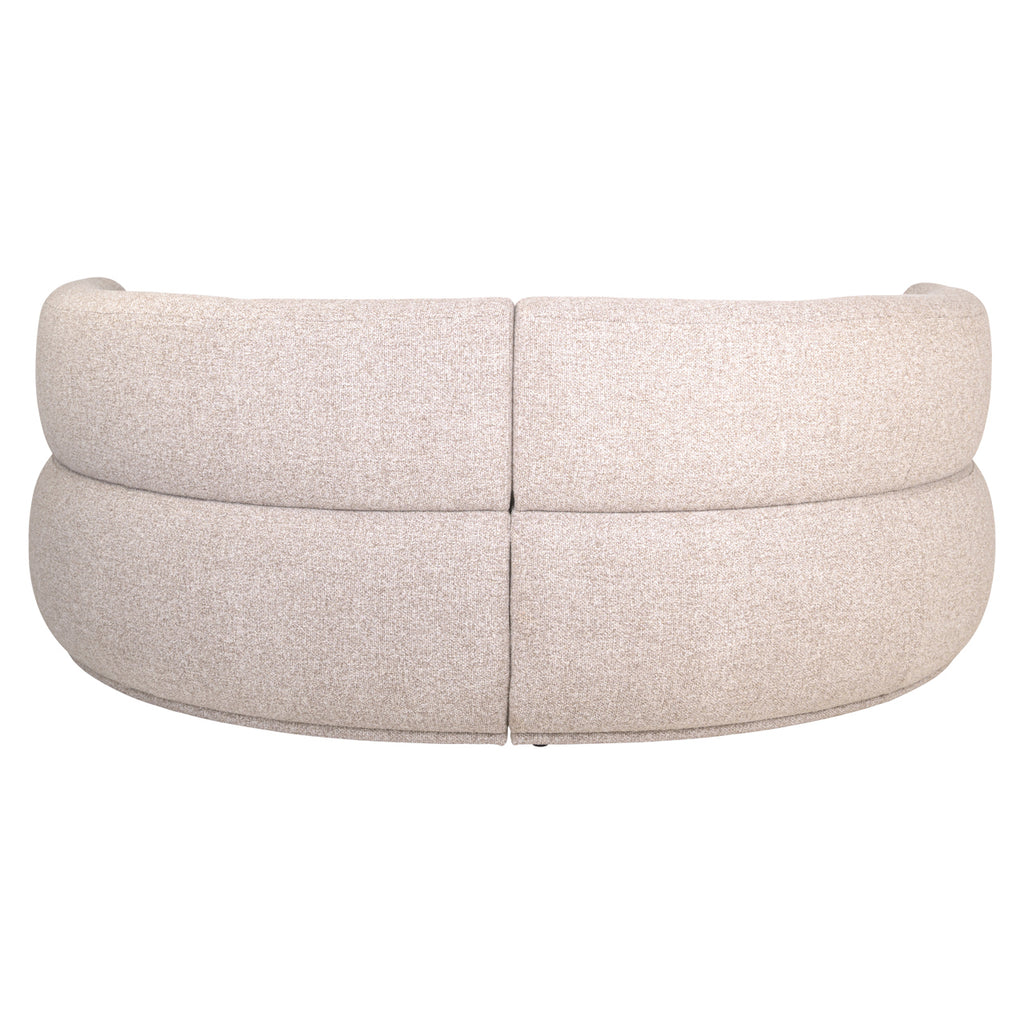 Sitzbank Sorrobon cayenne brown round (Set of 2)