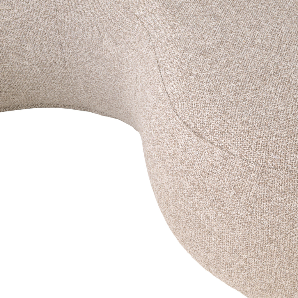 Sitzbank Sorrobon cayenne brown round (Set of 2)