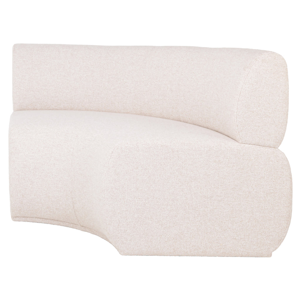 Sitzbank Sorrobon customized round - fully upholstered
