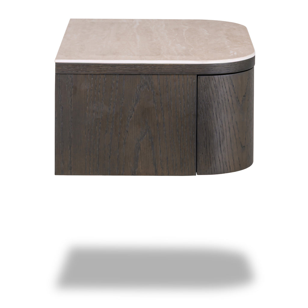 Nachttisch Nando brown
