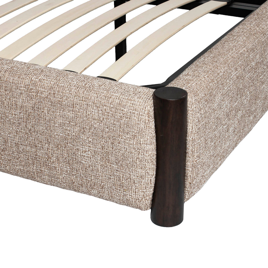 Bett Citadel sand tweed 160x200 (mattress size (excl.))