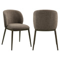 Esszimmerstuhl Gandy brown chunky