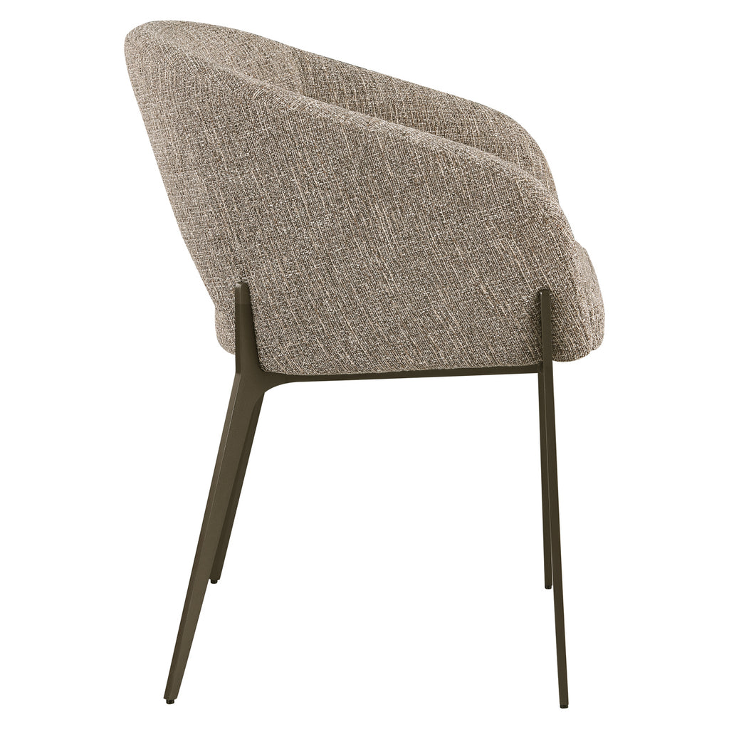 Esszimmerstuhl Kenzi brown tweed