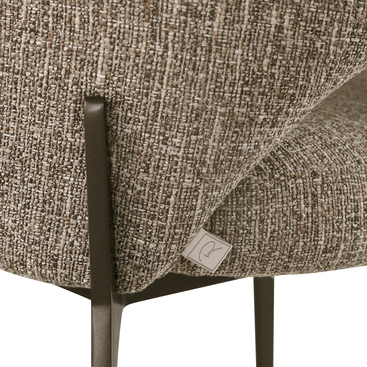 Esszimmerstuhl Kenzi brown tweed