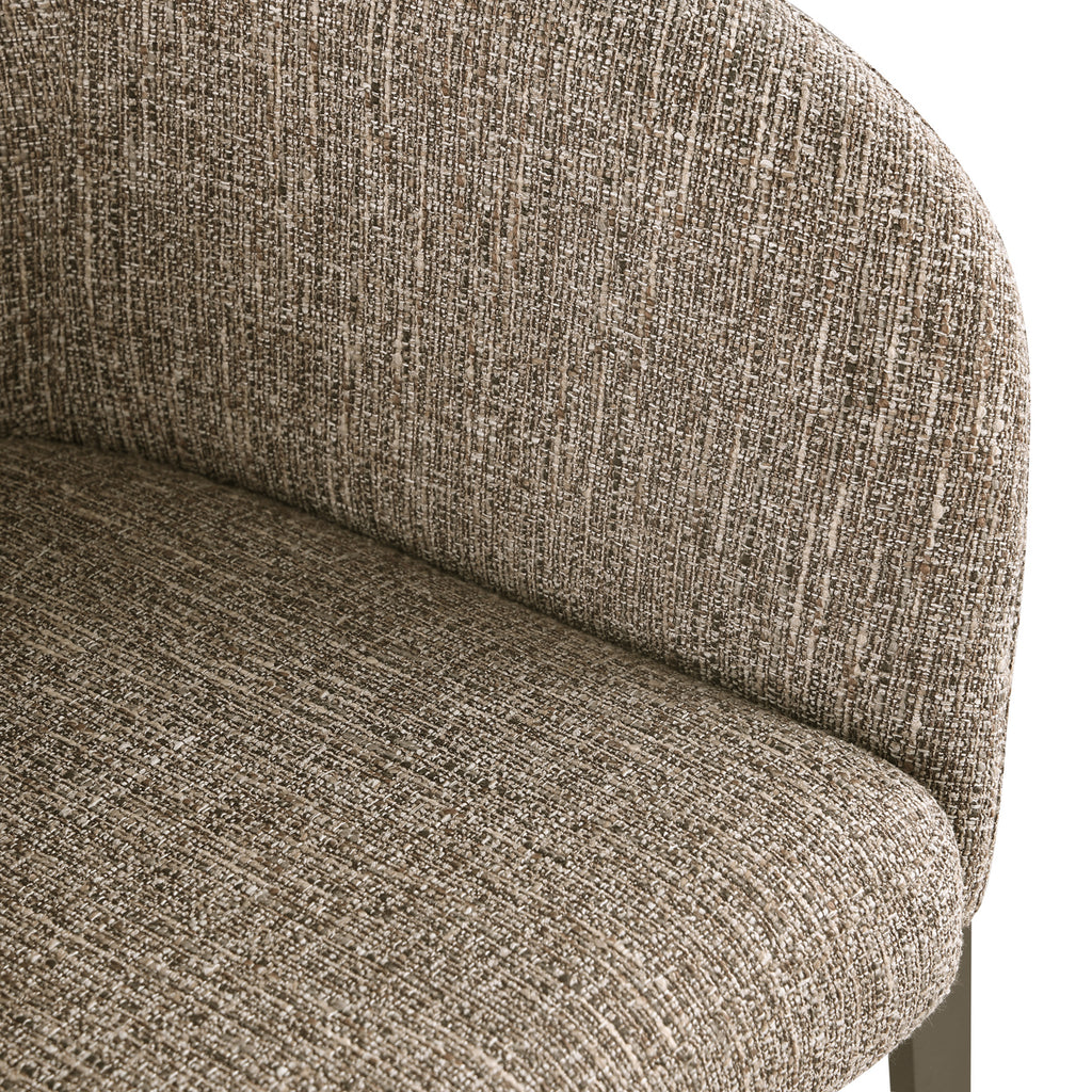 Esszimmerstuhl Kenzi brown tweed
