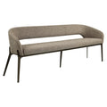 Sitzbank Kenzi brown tweed