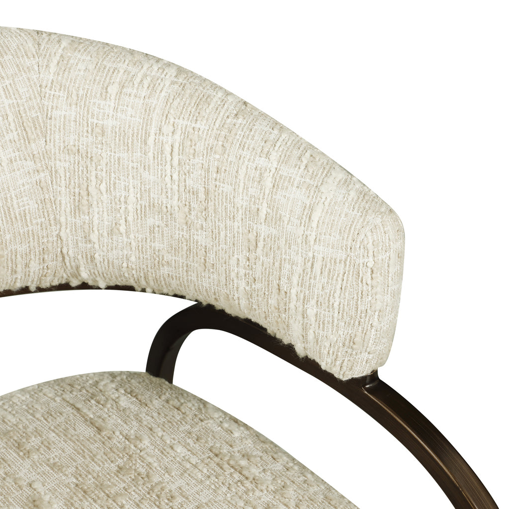 Esszimmerstuhl Charda  beige angora