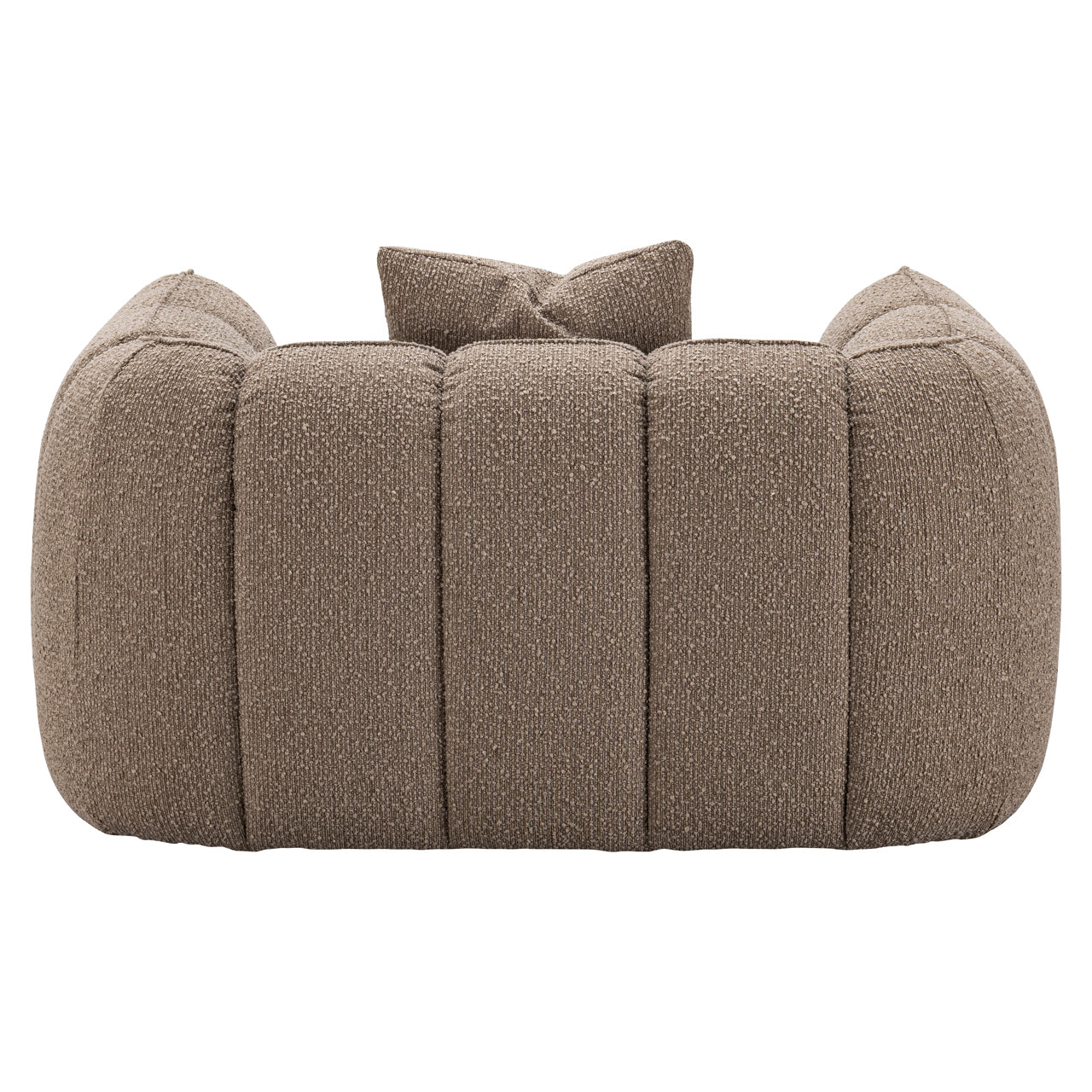 Lounge Stuhl Hogan mocca chunky fire retardant