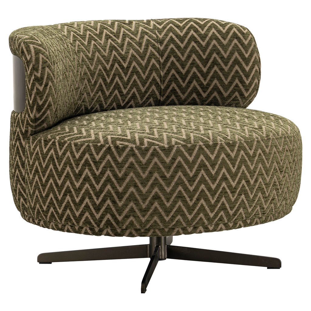 Lounge Stuhl Lauren moss chevron swivel