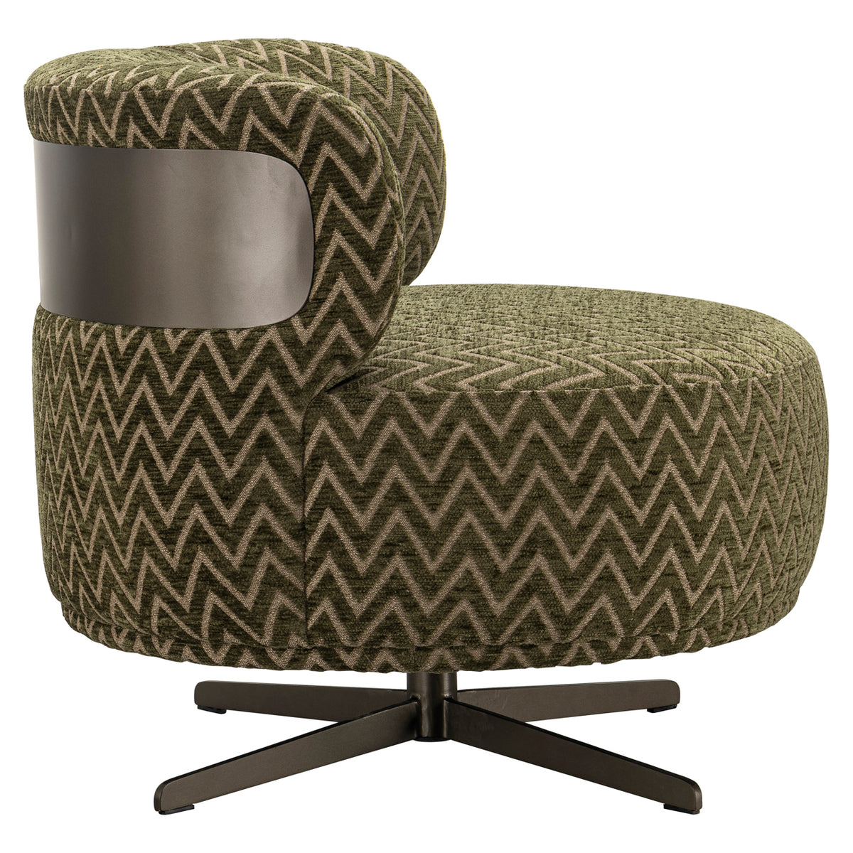 Lounge Stuhl Lauren moss chevron swivel